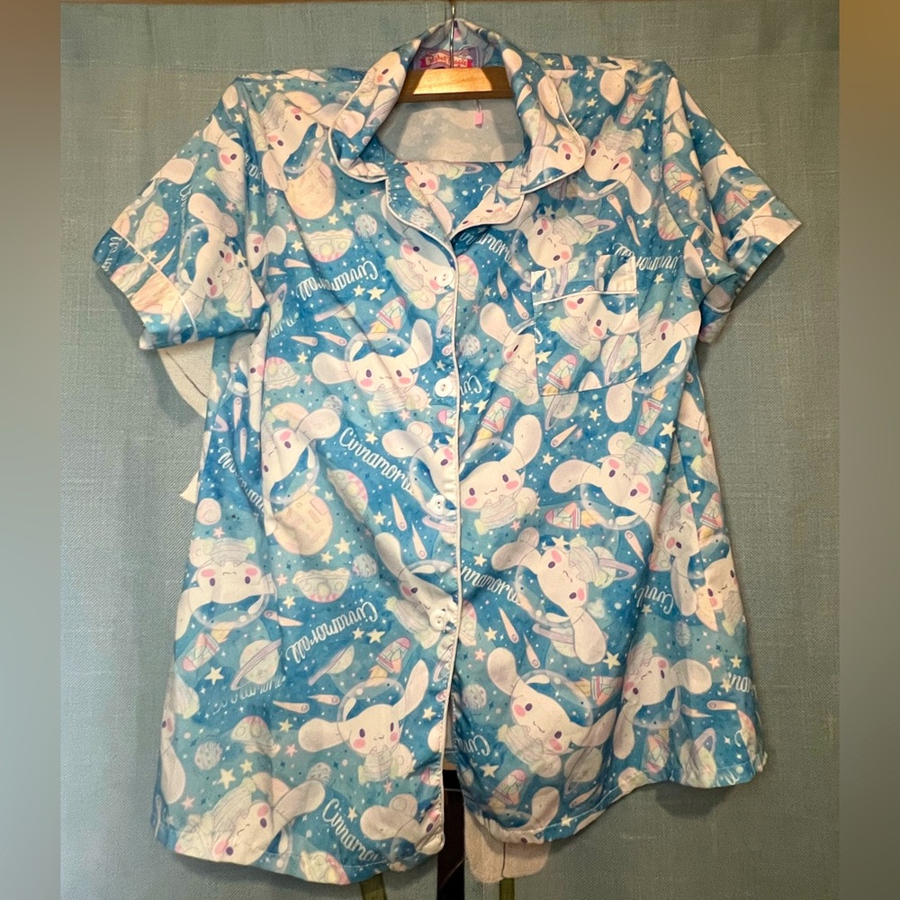 NWOT Pastel Magic Cinnamonroll PJ Set🩵💖💘✨